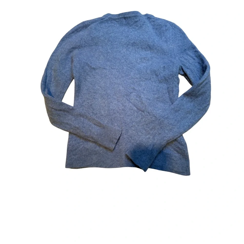 Lord Taylor Blue Cashmere Crew Neck Long Sleeve‎ Sweater M